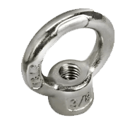 A4-70 Galvanized Lifting Eye Nuts
